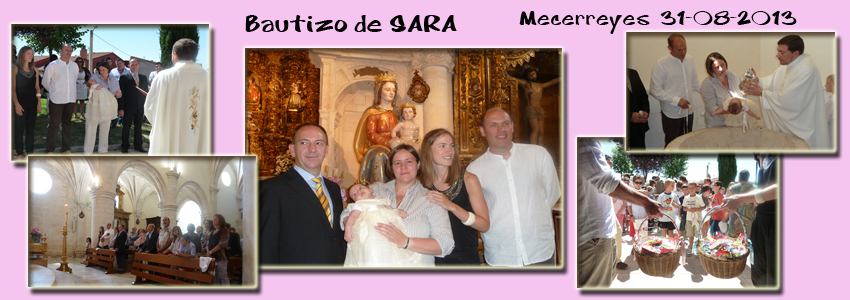 Bautizo Sara 31-08-2013