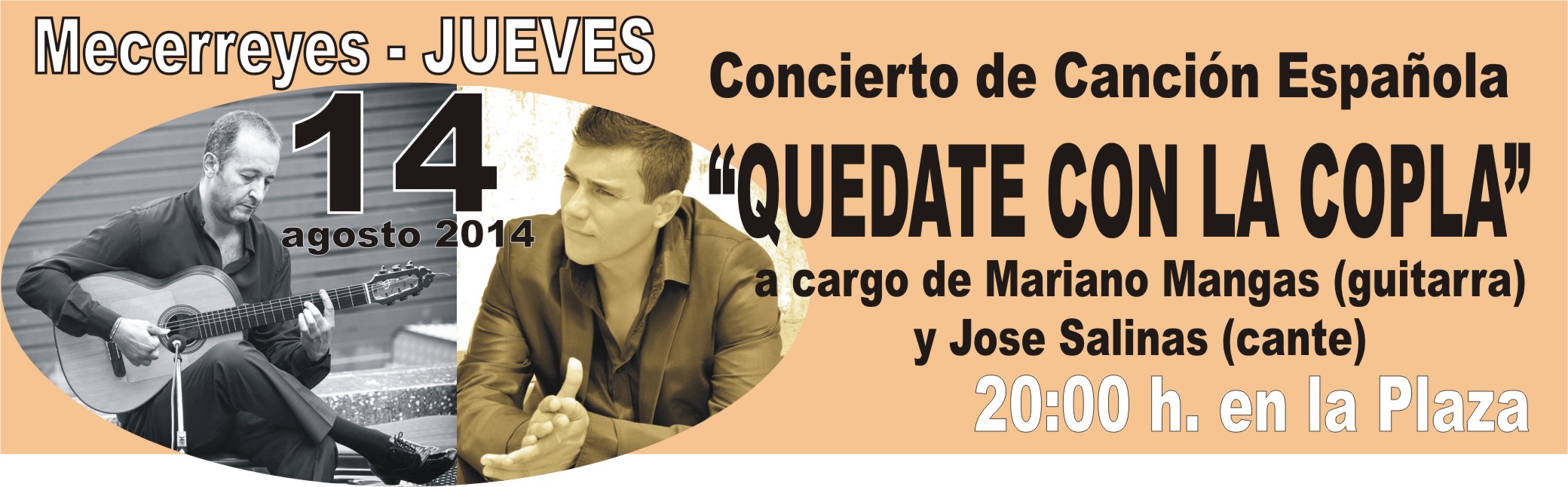 Mecerreyes, Verano Cultural 2014-Mariano Mangas y Jose Salinas