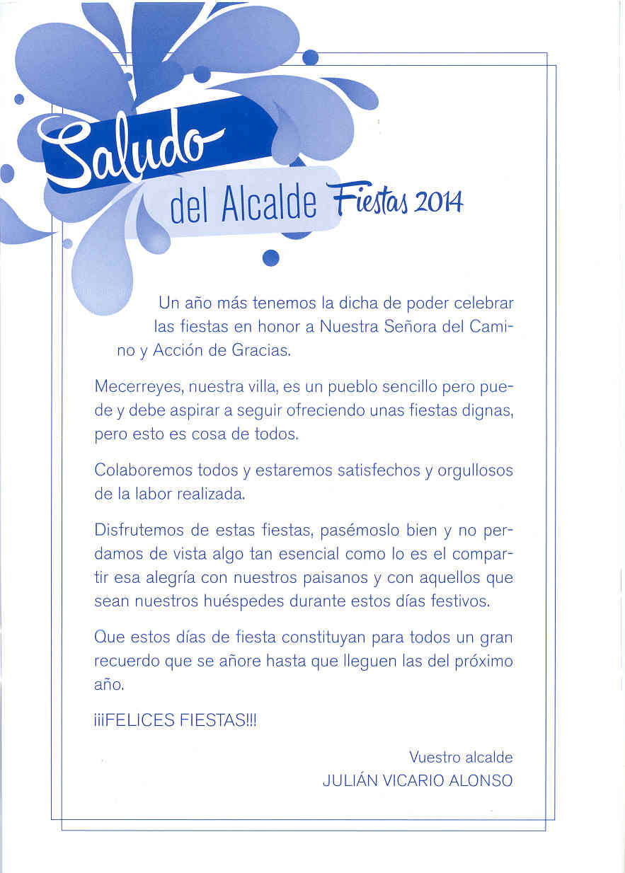 Mecerreyes, Programa Fiestas 27 a 31-08-2014 c