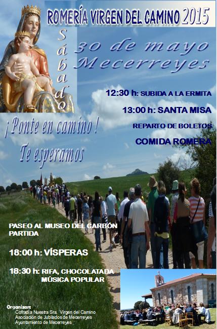 Mecerreyes, Cartel Romería Mayo 2015