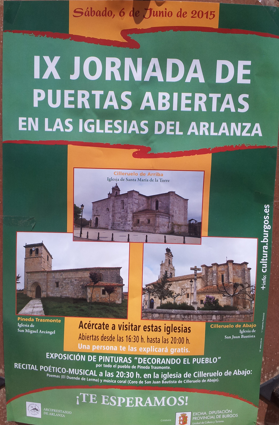 Jornada de Puertas Abiertas Iglesias del Arlanza 2015