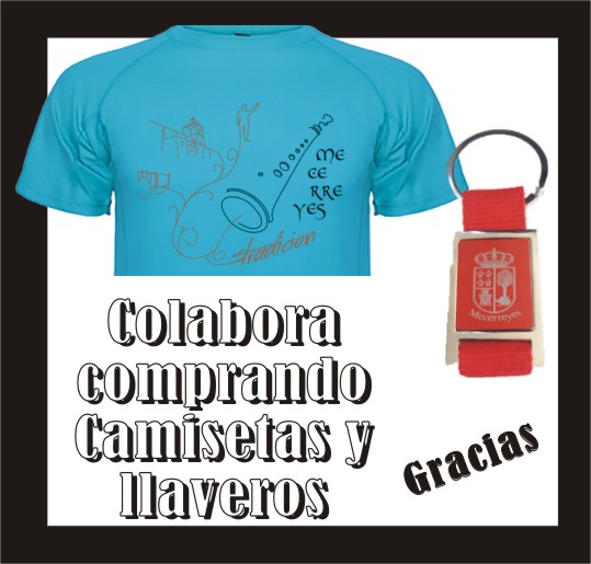 Mecerreyes, Agosto Cultural 2015 (Camisetas y llaveros)