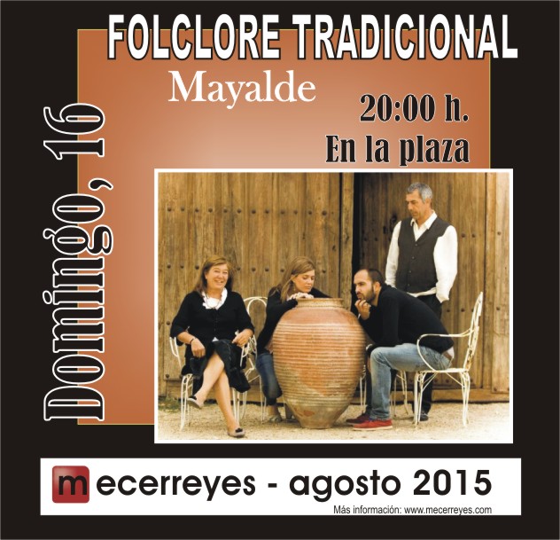 Mecerreyes, Agosto Cultural 2015, Mayalde