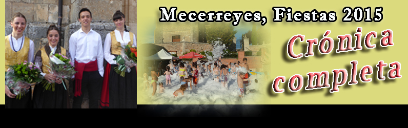 Mecerreyes, Fiestas agosto 2015