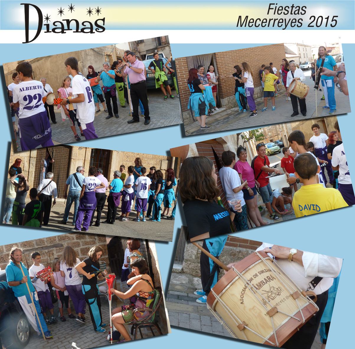 Mecerreyes, Dianas 2015