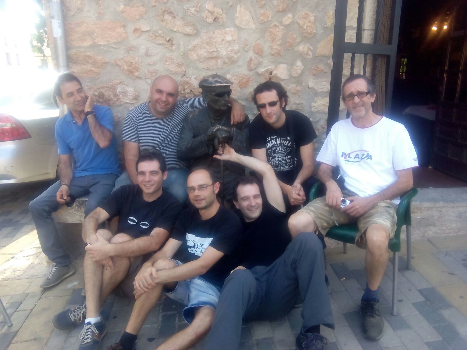 Orquesta The 8 y 1/2 Band. Mecerreyes, agosto 2015