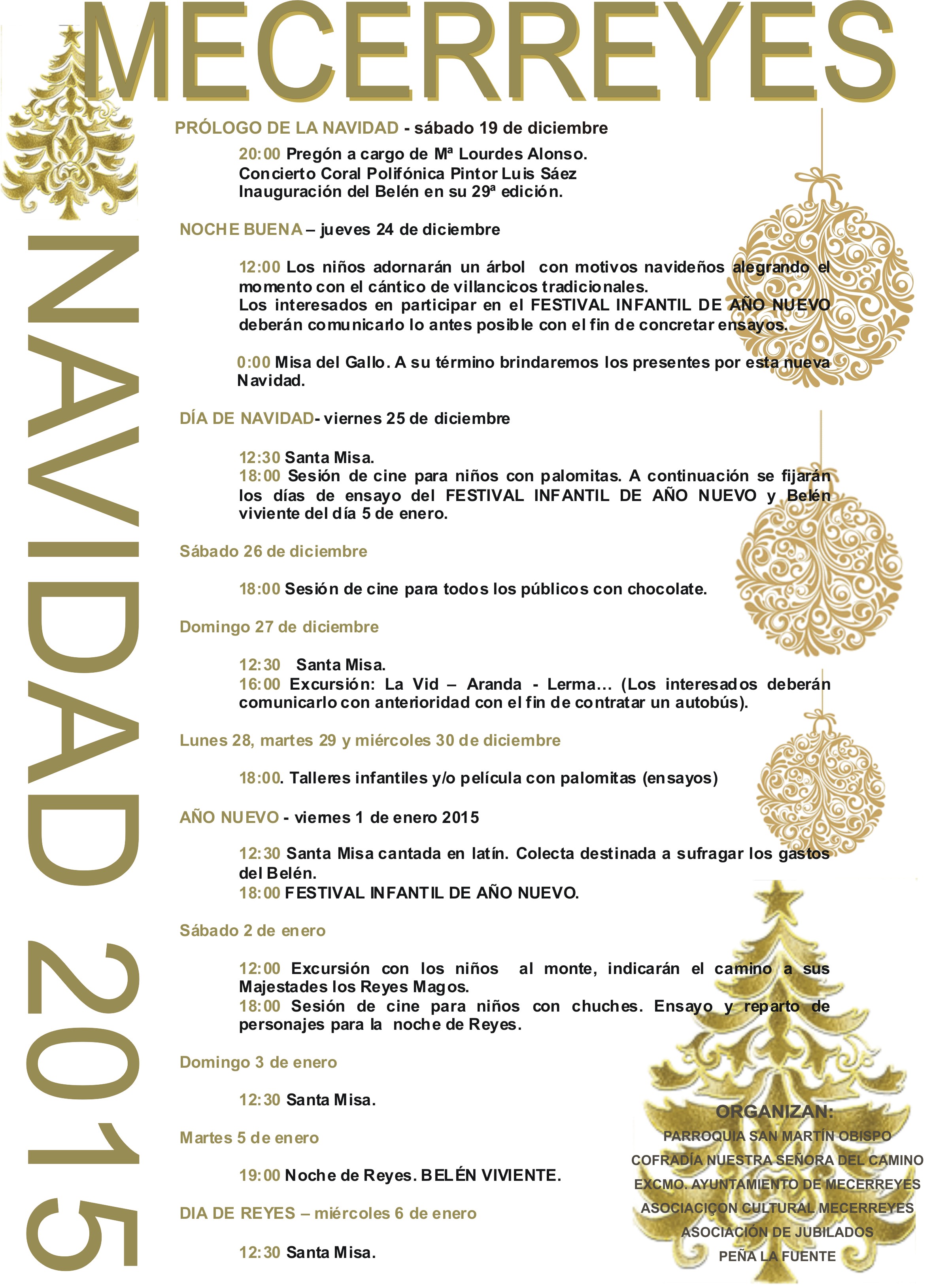 Programa Navidad 2015, Mecerreyes