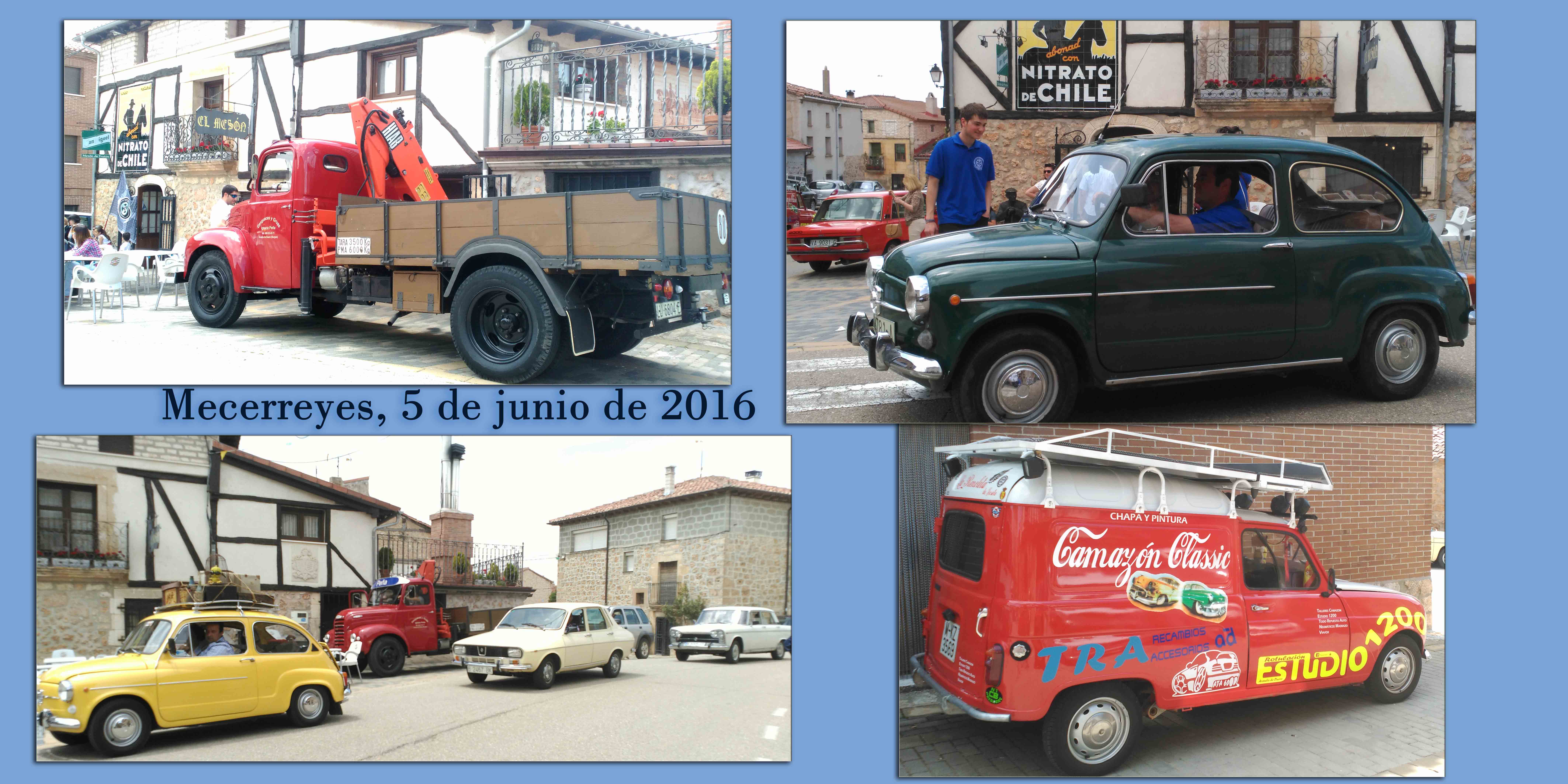 Encuentro de coches, Mecerreyes 5-06-2016