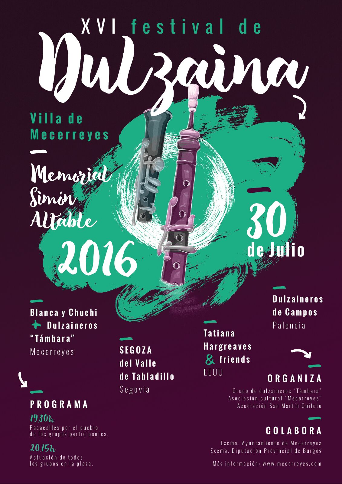 Mecerreyes, Festival de Dulzaina 2016