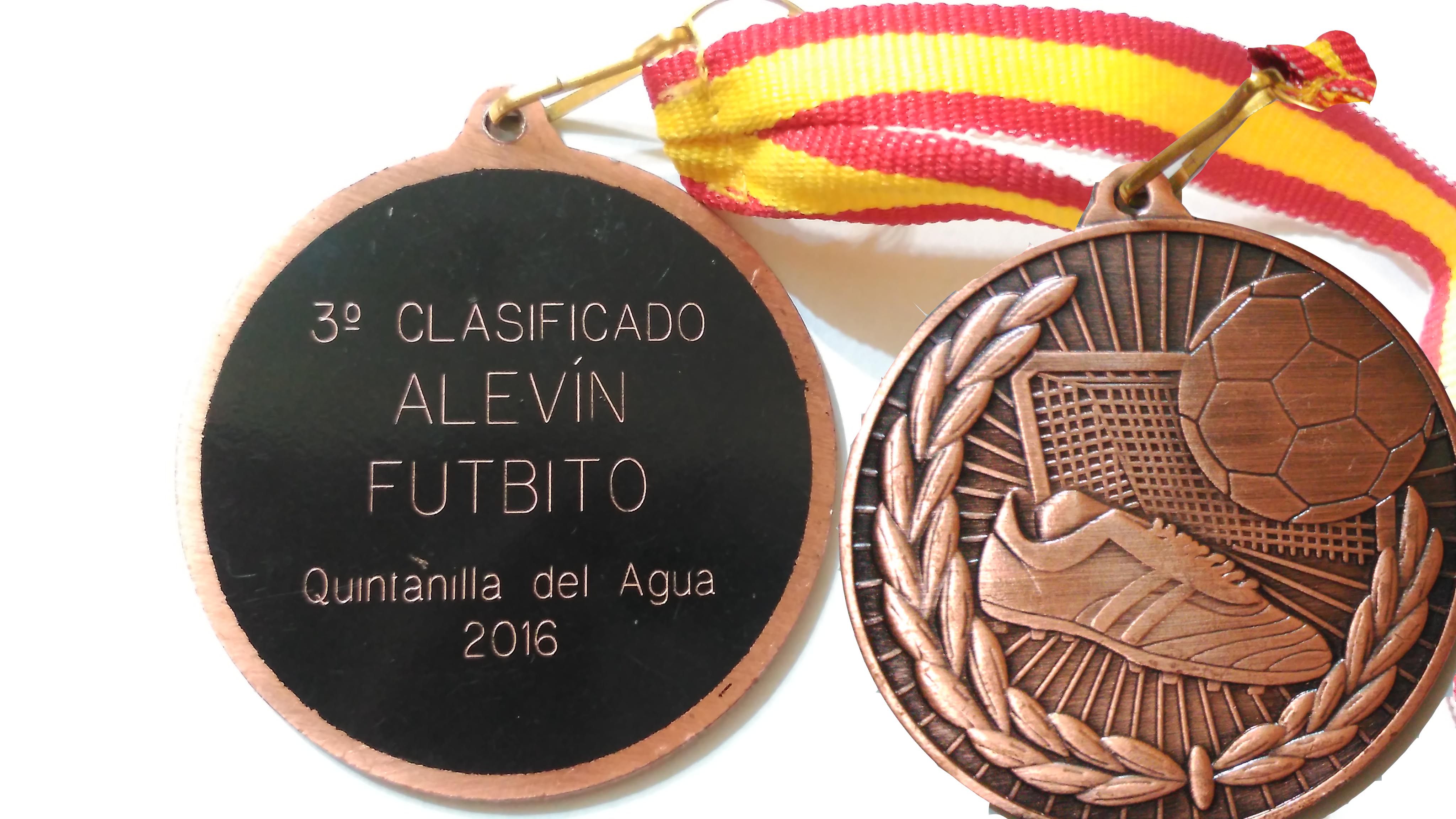 Mecerreyes medallas de futbito 2016 ganada en Quintanilla del Agua