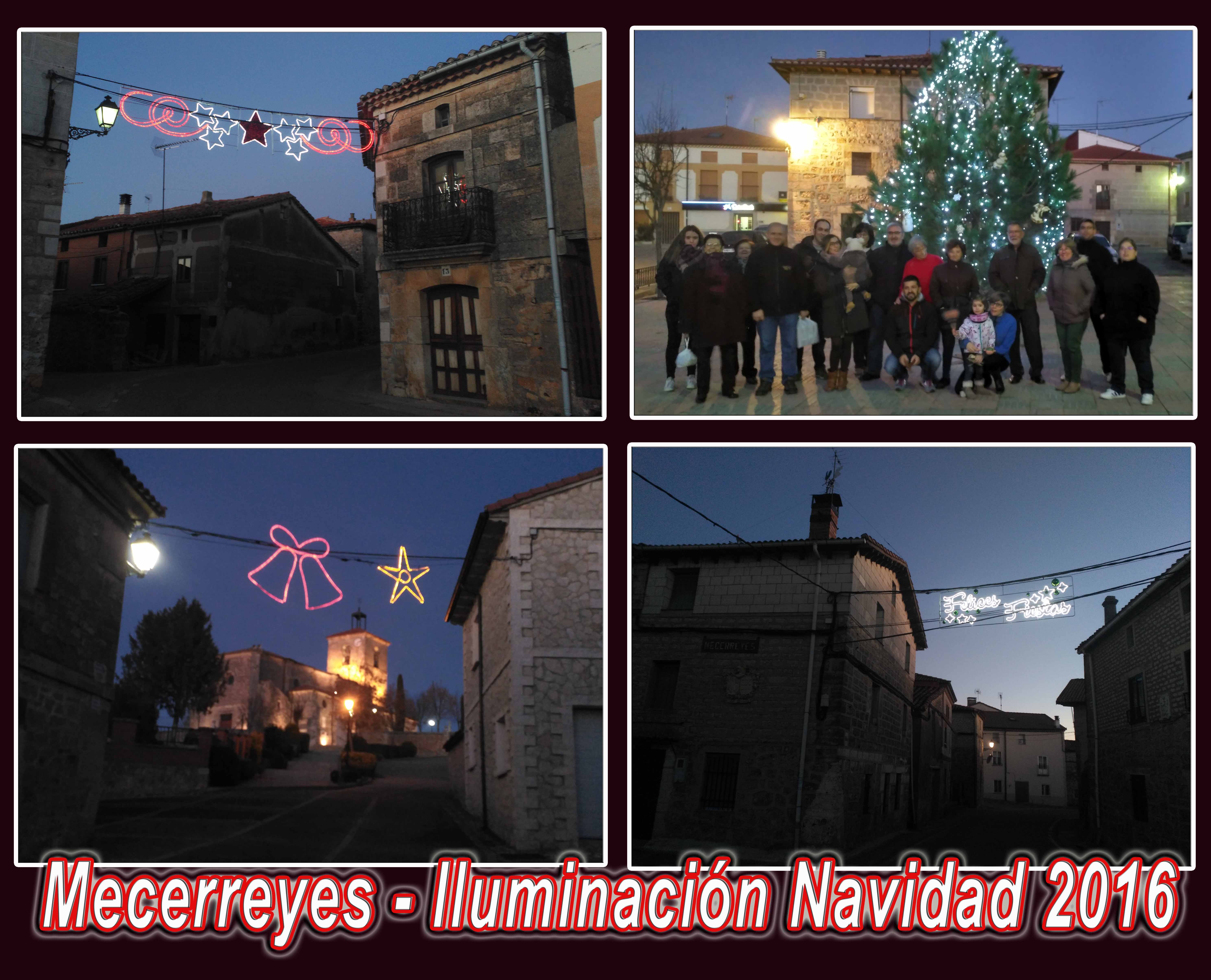 Mecerreyes, iluminación navideña 2016