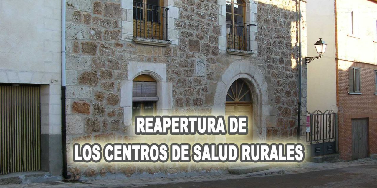 RECOGIDA DE FIRMAS PARA LA REAPERTURA DE LOS CENTROS DE SALUD RURALES